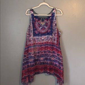 Women’s 2x handkerchief top